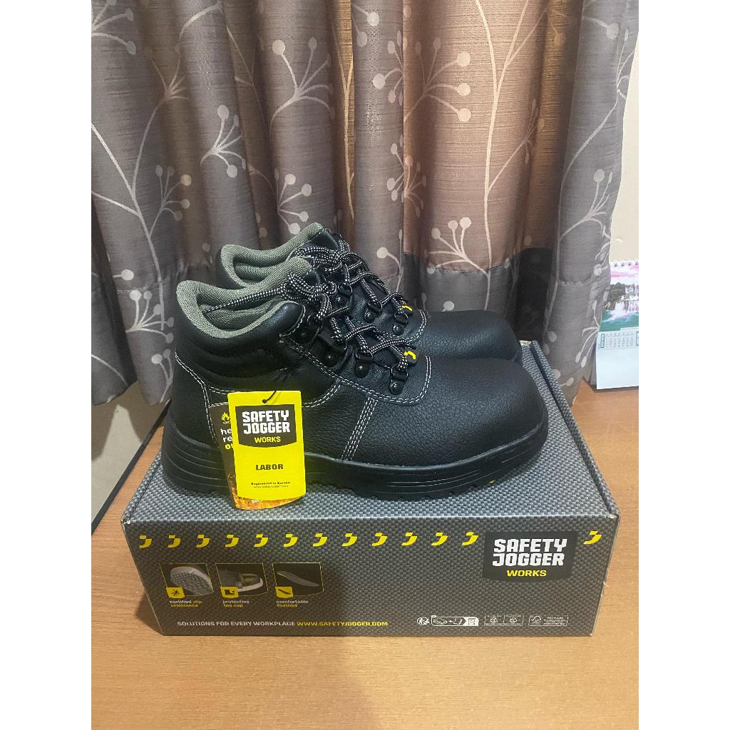 Sepatu Safety Jogger Labor Black S3 SRC HRO