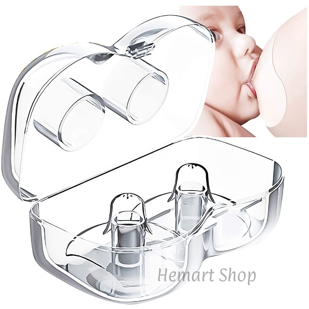 NIPPLE SHIELD (2 PCS) PENYAMBUNG PUTING PELINDUNG PUTING SAMBUNGAN PUTING CONTACT NIPPLE SHIELD