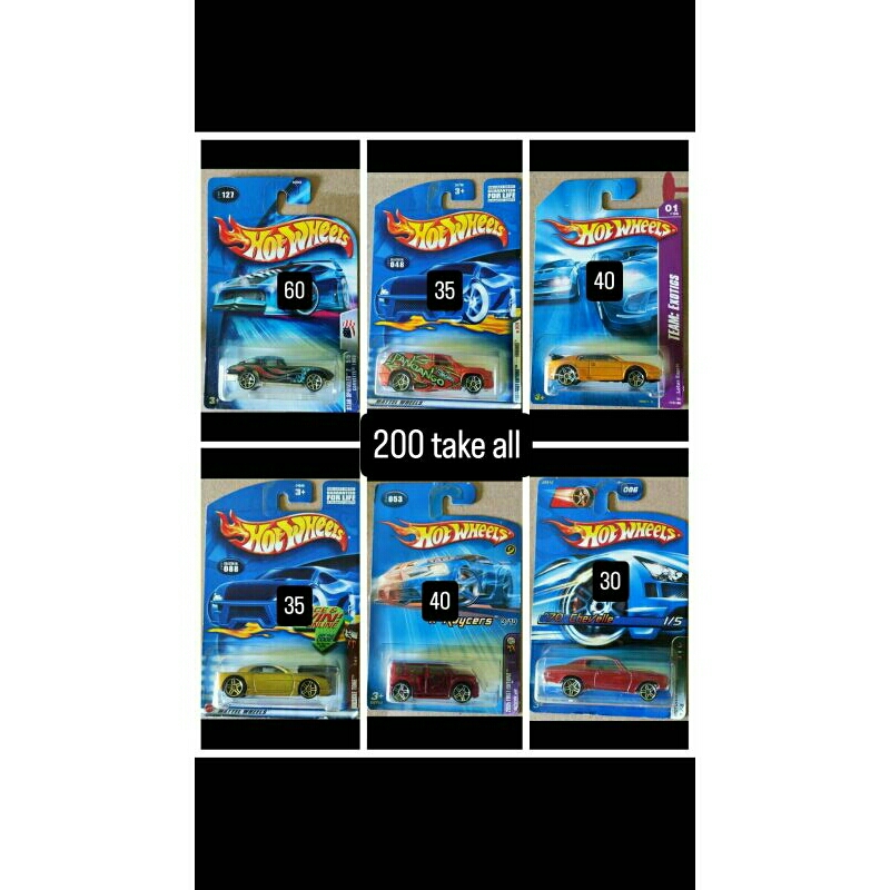 hot wheels series jadul