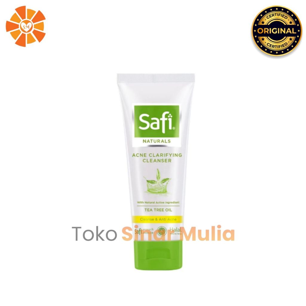 Safi Tea Tree Oil Cleanse & Anti-Acne Face Wash 50 & 100 Gram