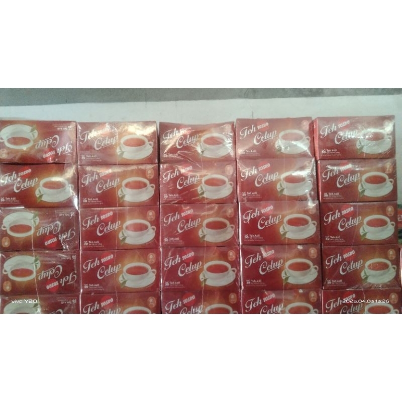 

TEH CELUP SOSRO ISI 30 PCS