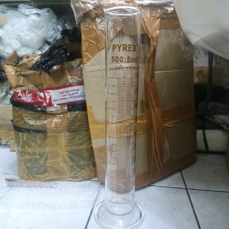Gelas Ukur Pyrex Ukuran 500 ml