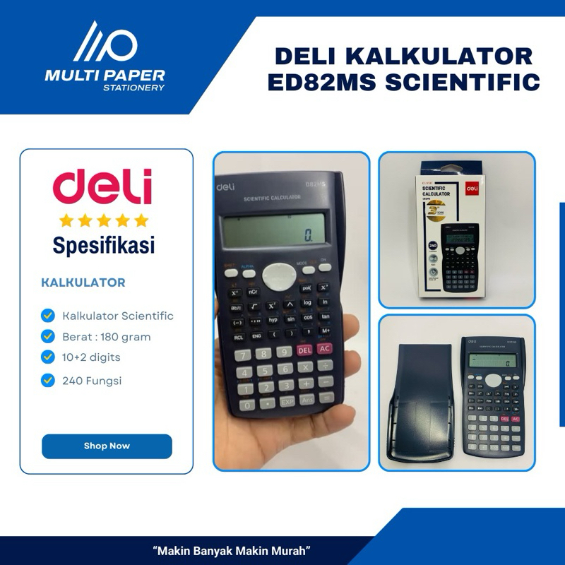 

Deli Kalkulator Ilmiah Scientific