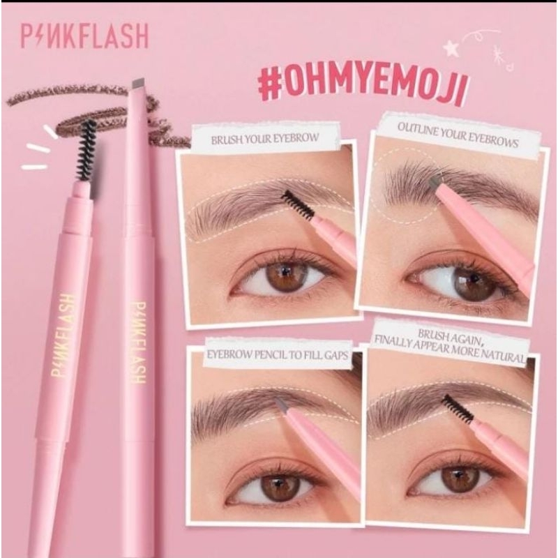 Pinkflash Perfec Duo Eyebrow & Mascara | Pinkflash Duo Eyebrow | Pinkflash Eyebrow Kit | Duo Eyebrow