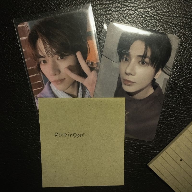 [TXT] Photocard Beomgyu SG 24 dan Taehyun Sanctuary CS