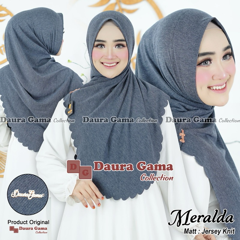 DAURAGAMA MERALDA // HIJAB BERGO MERALDA BY DAURA GAMA COLLECTION