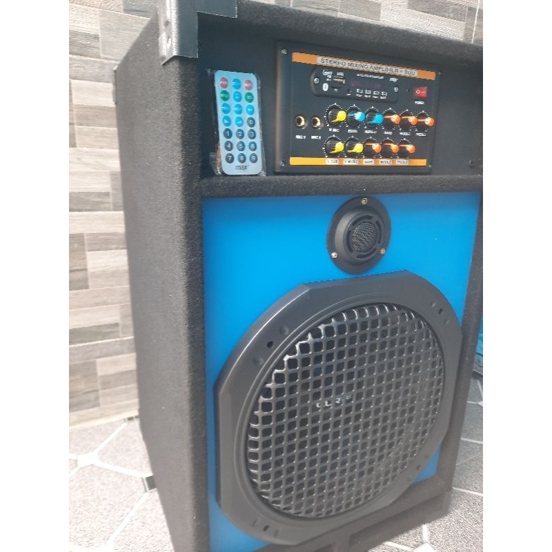 MANTAB BoSS Speaker Bluetooth 12 inch stereo + Mixer full Fitur karaoke