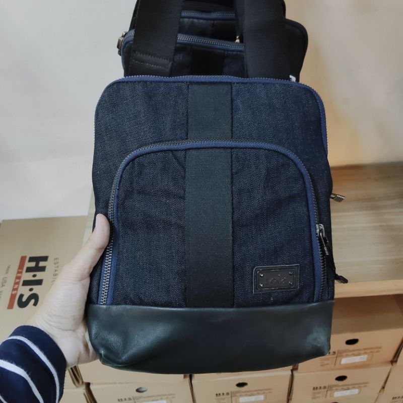 TAS SELEMPANG PRIA LOIS JEANS ORIGINAL - FREE GIFT