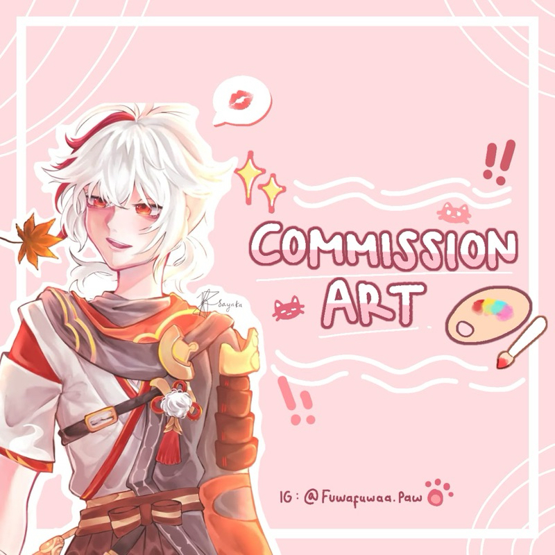 

[OPEN] commission art (digital), CHAT DULU SEBELUM ORDER!