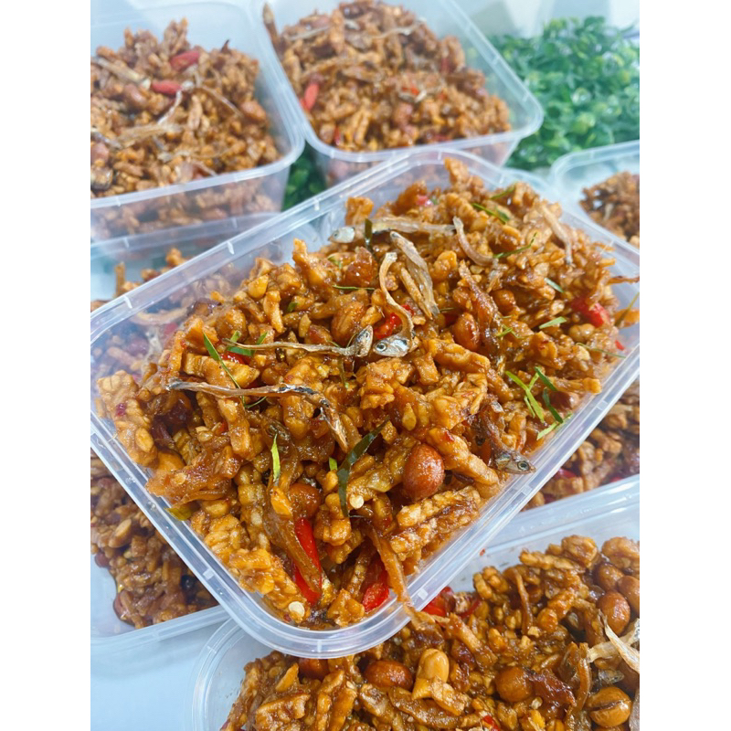 

Kering Tempe Kacang Teri Caramel