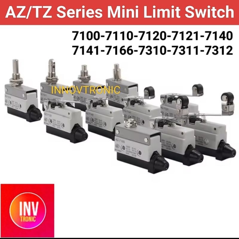 Mini Limit Switch AZ/TZ 7100 7110 7120 7121 7140 7141 7166 7310 7311 7312 Z-15GQ-B TM-1307 LXW5-11M 