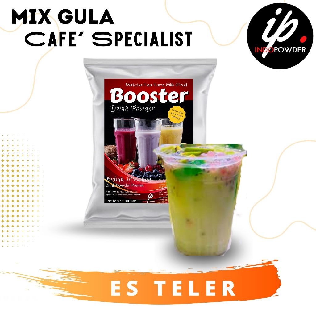 

IP Bogor - Bubuk Minuman Rasa ES TELER 1Kg Untuk Cafe, Waralaba dan Resto