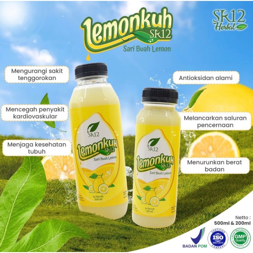 

Lemonkuh SR12 Sari Buah Lemon