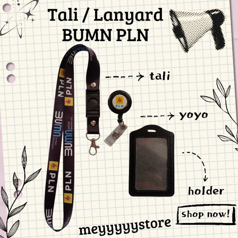 

Tali ID CARD BUMN PLN Hitam / Lanyard BUMN PLN READY [STOCK MELIMPAH] Termurahhh Harga Grosir!