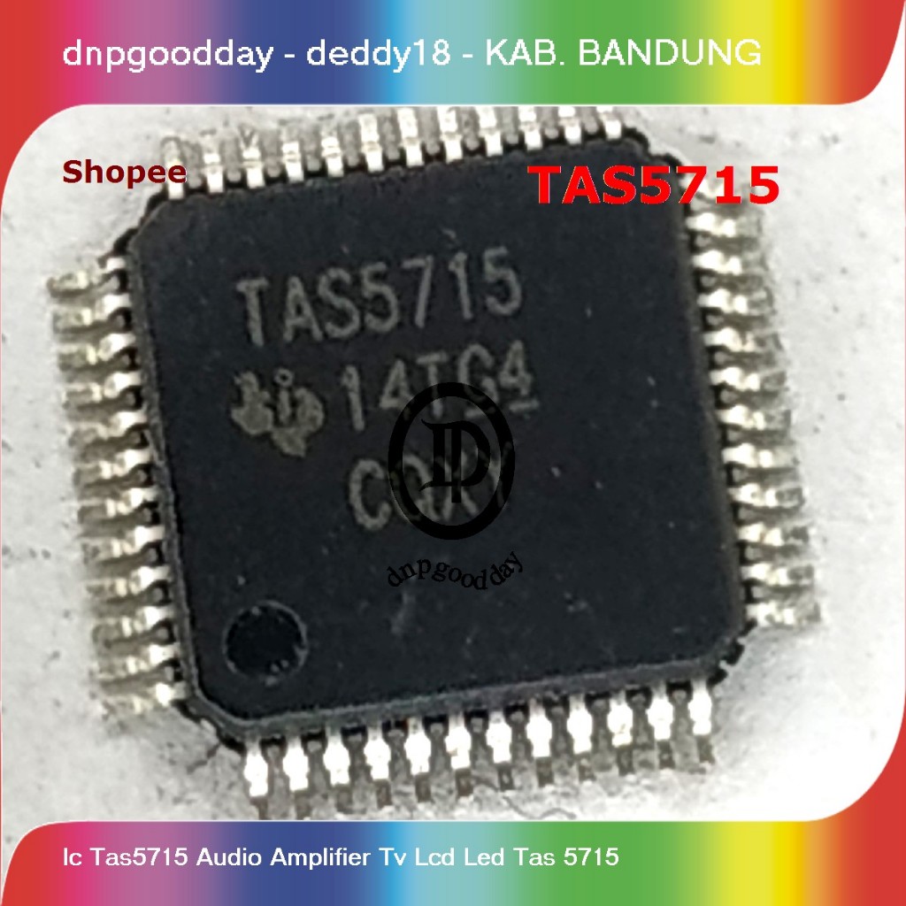 ic tas5715 audio amplifier tv lcd led tas 5715