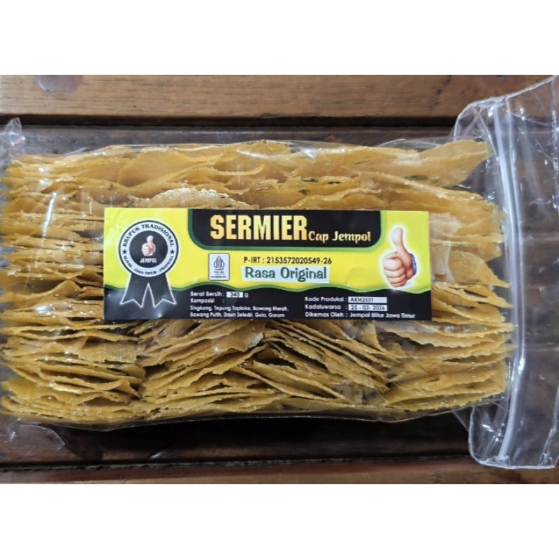 

Kerupuk Singkong Samiler/Krupuk Samiler/Kerupuk Sermier/Kerupuk Singkong/Krupuk Sermier 340 Gram