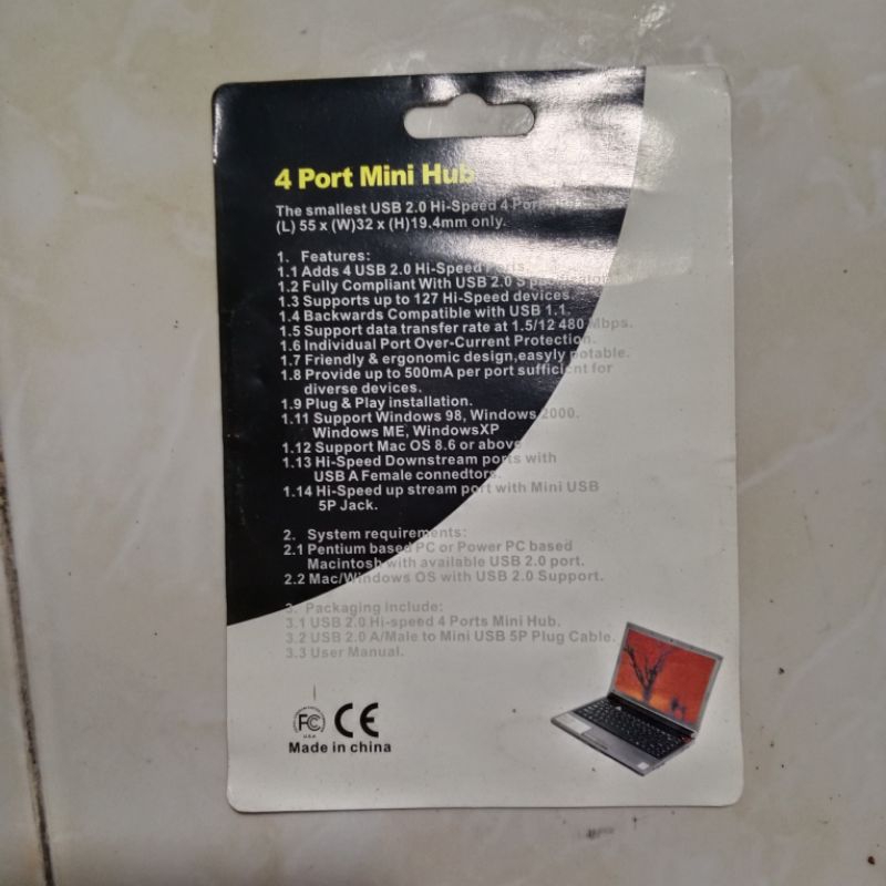 USB HUB SMART HUB USB2.0 4 Ports To USB USB Pemisah Universal