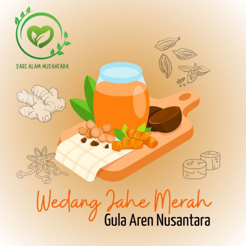 

Wedang Jahe Merah Gula Aren Nusantara