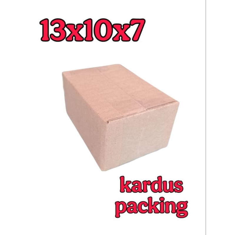 

kardus packing UK 13x10x7 kardus kecil