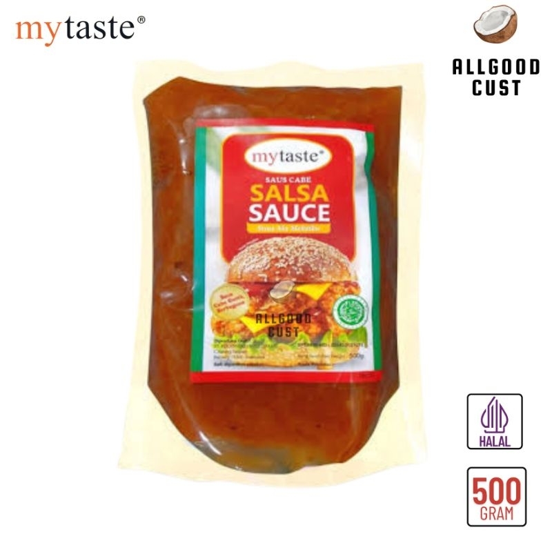 

Mytaste Saus Salsa Sauce Mexico 500g / My Taste Burger Sauce