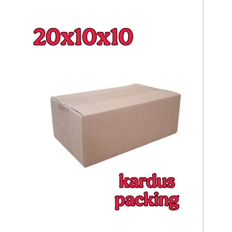 

kardus packing UK 20x10x10 kardus kecil kardus besar