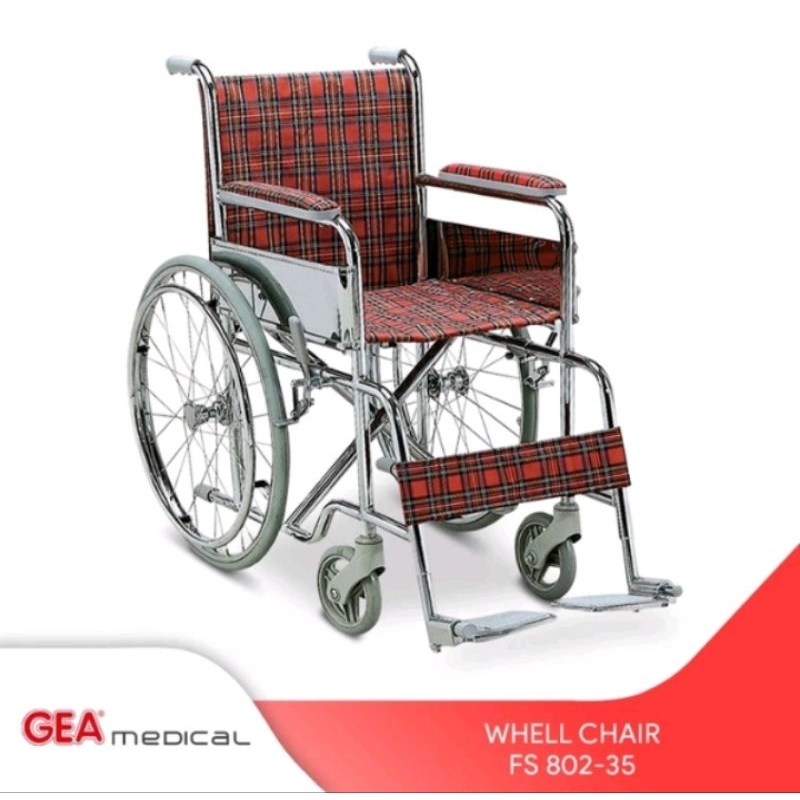 Kursi Roda Economy merk Gea FS 802 ( KURSI RODA ANAK)