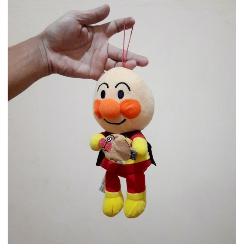Boneka Anpanman Original Size Kecil 20 cm/ Boneka Anpanman