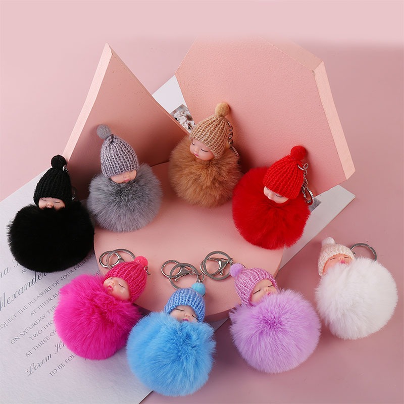 Gantungan Kunci Boneka Bayi Tidur/Gantungan Tas/Hadiah dll...