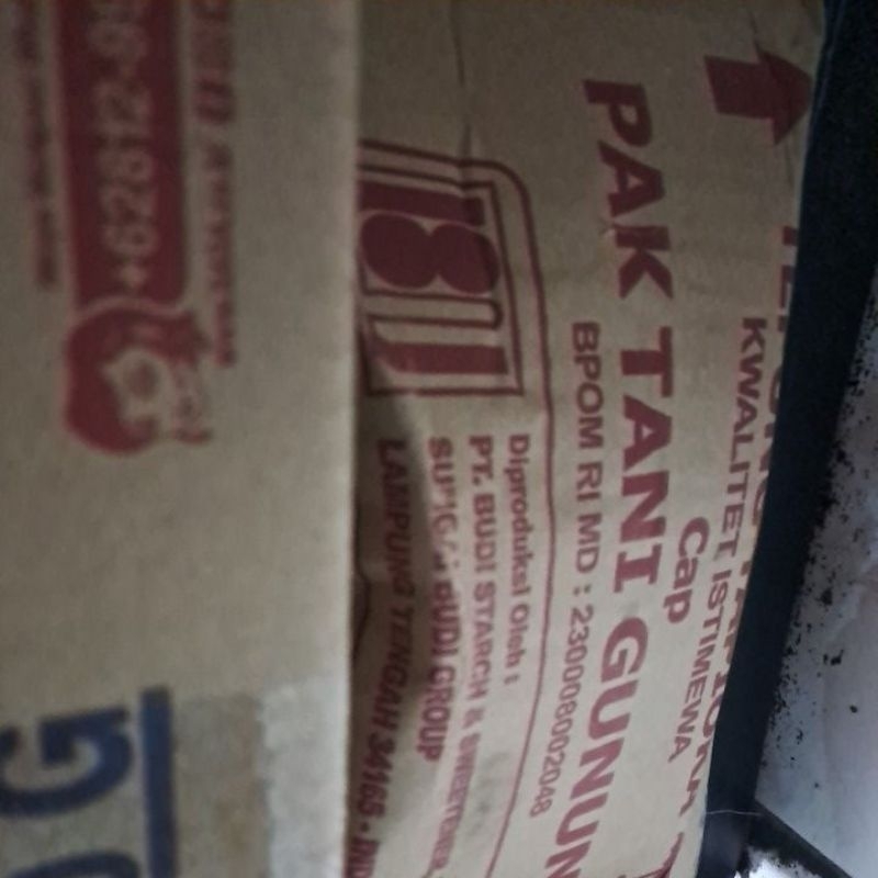 

(20x500 gr) Tepung Tapioka Cap Pak Tani