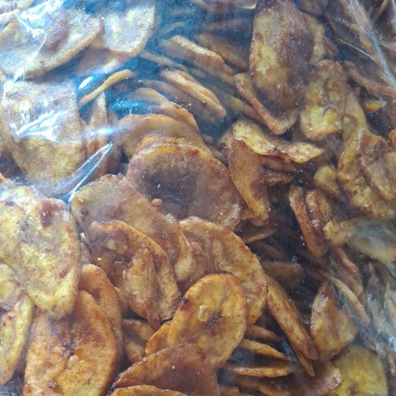 

Kripik Pisang madu enak renyah manis 500gr