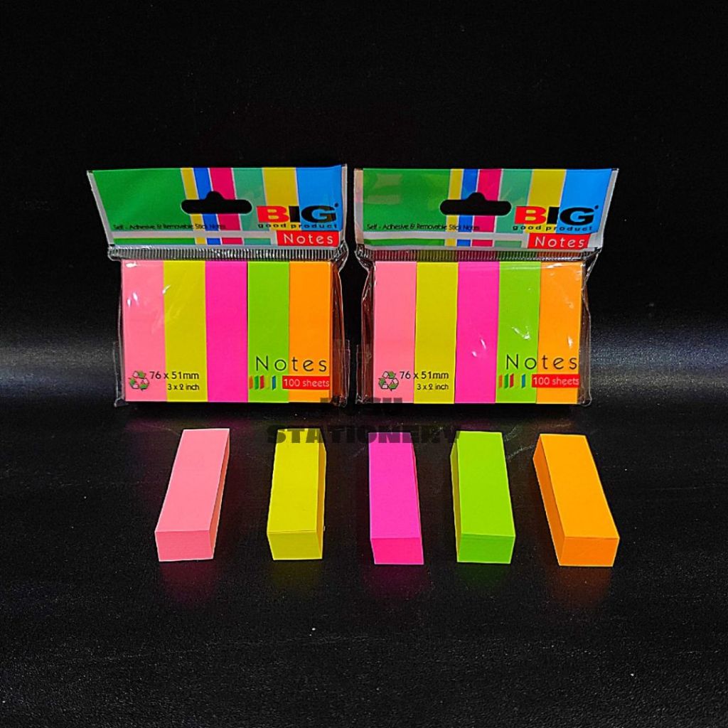 

PEMBATAS BUKU / STICKY NOTE 76X51 5 WARNA BIG