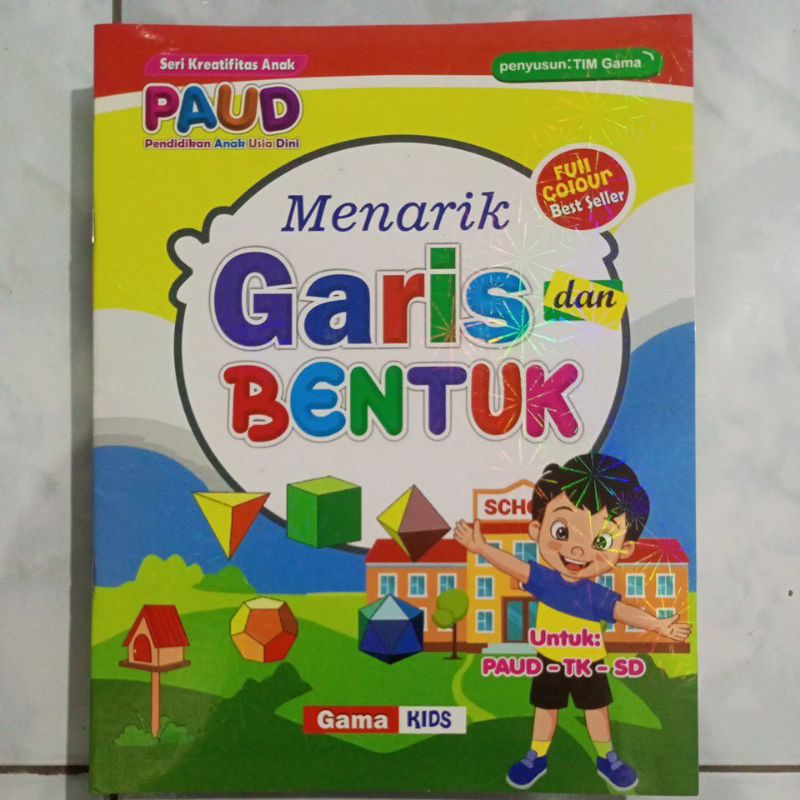 PAUD Menarik Garis dan Bentuk