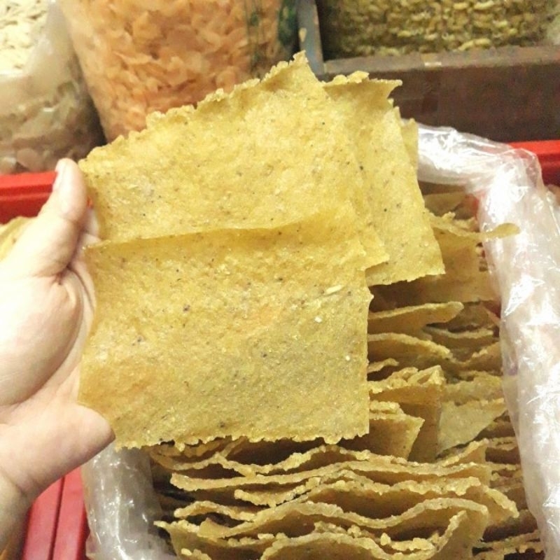 

Krupuk puli khas Madiun mentah 1kg renyah gurih