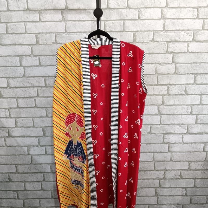 Outer batik wanita | Cardigan kekinian | Outer batik