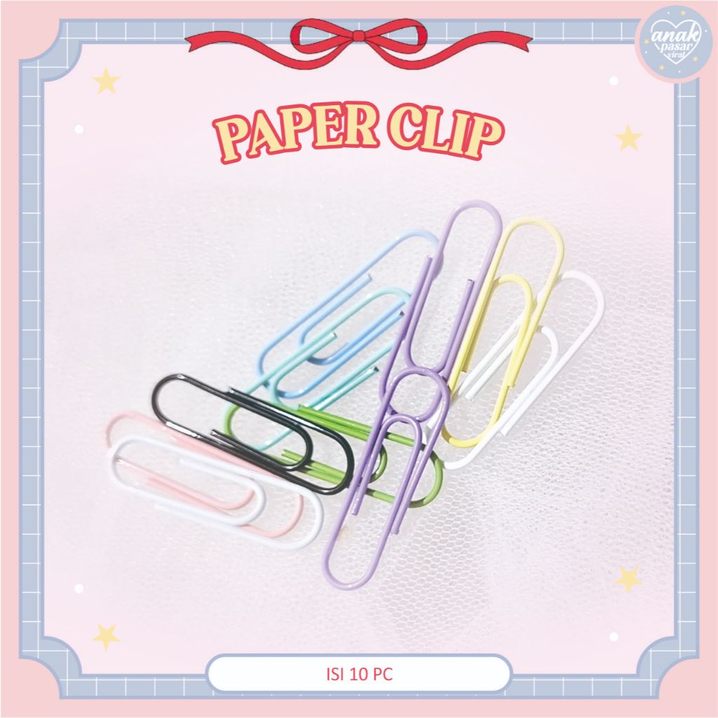 

PAPER KLIP - PAPER CLIP ISI 10 PC