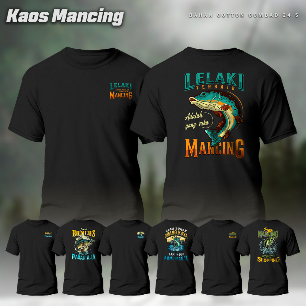 HONK - Kaos Mancing / Baju Mancing / Kaos Pria / Kaos Distro / Baju Distro / Kaos Pemancing / Kaos M