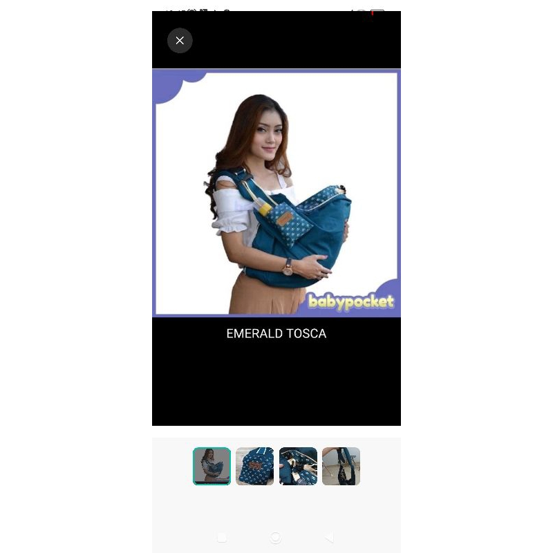 Dialogue Baby Gendongan Bayi