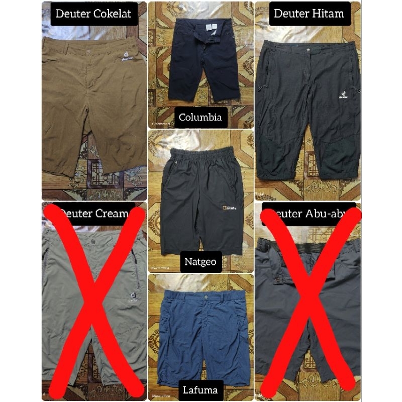 Celana Pendek Deuter