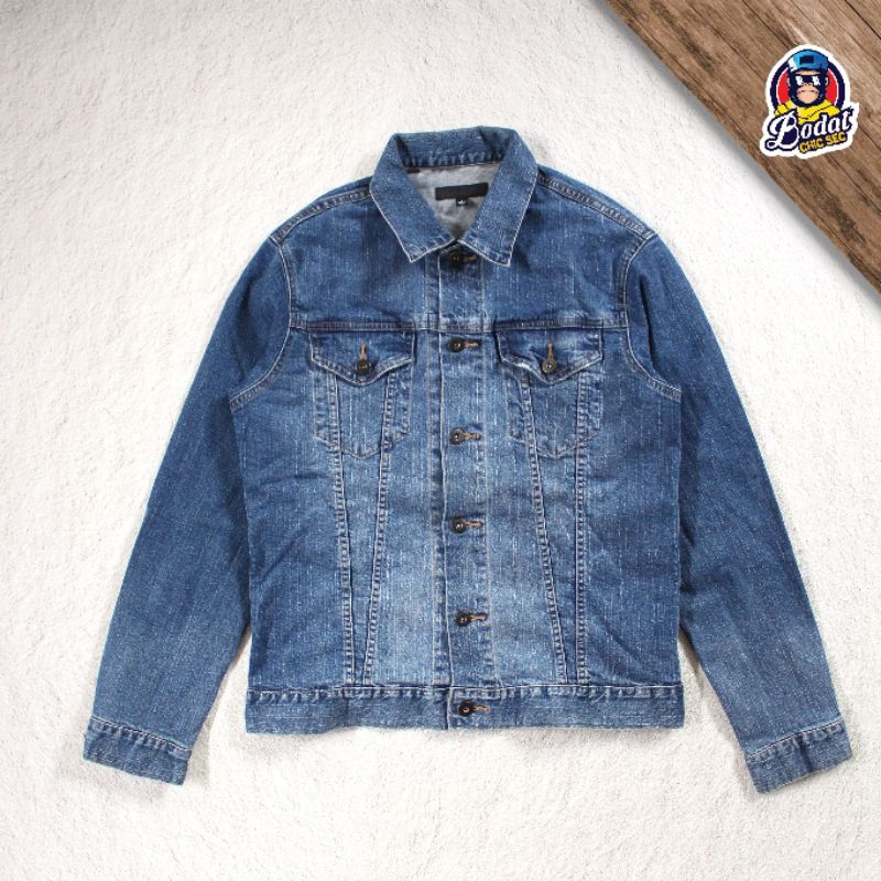 Jaket Trucker Uniqlo  Denim/jeans
