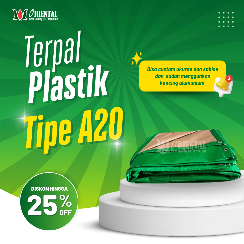 TERPAL PLASTIK A20 5X10
