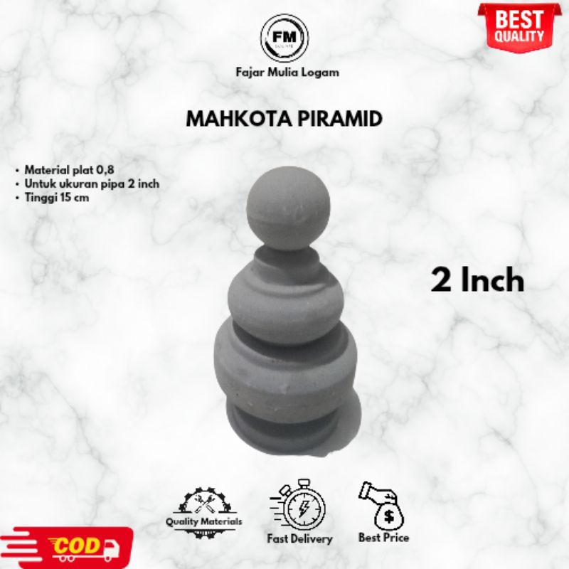 Mahkota Susun Aksesoris Ornamen Pagar