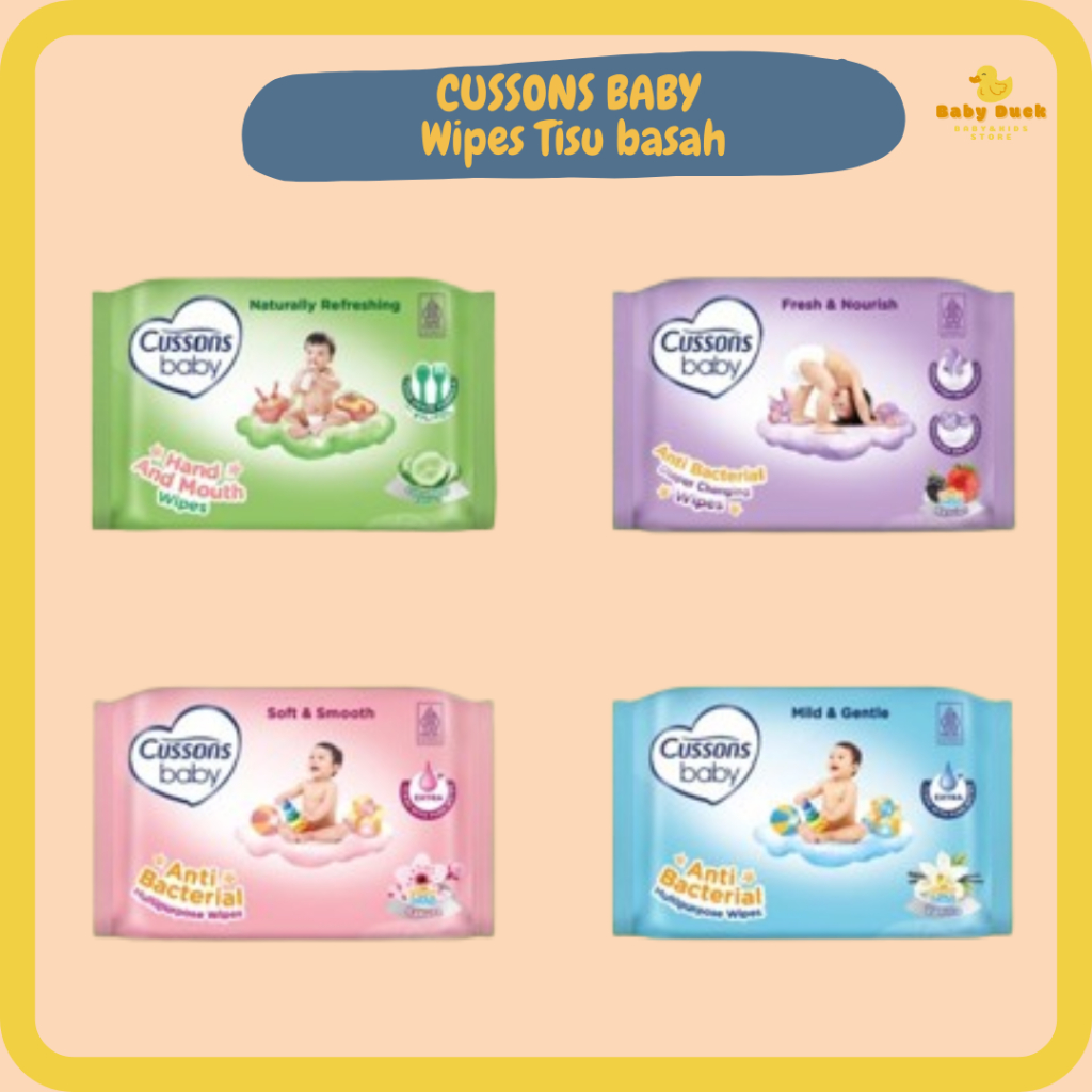 CUSSONS BABY Wipes Tissue Basah Bayi-Tisu Basah