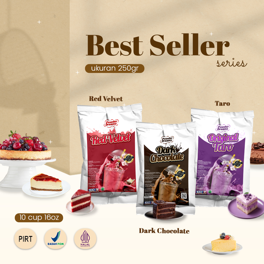 

Powder Dreams - Bubuk Minuman Series Kekinian 250 Gram