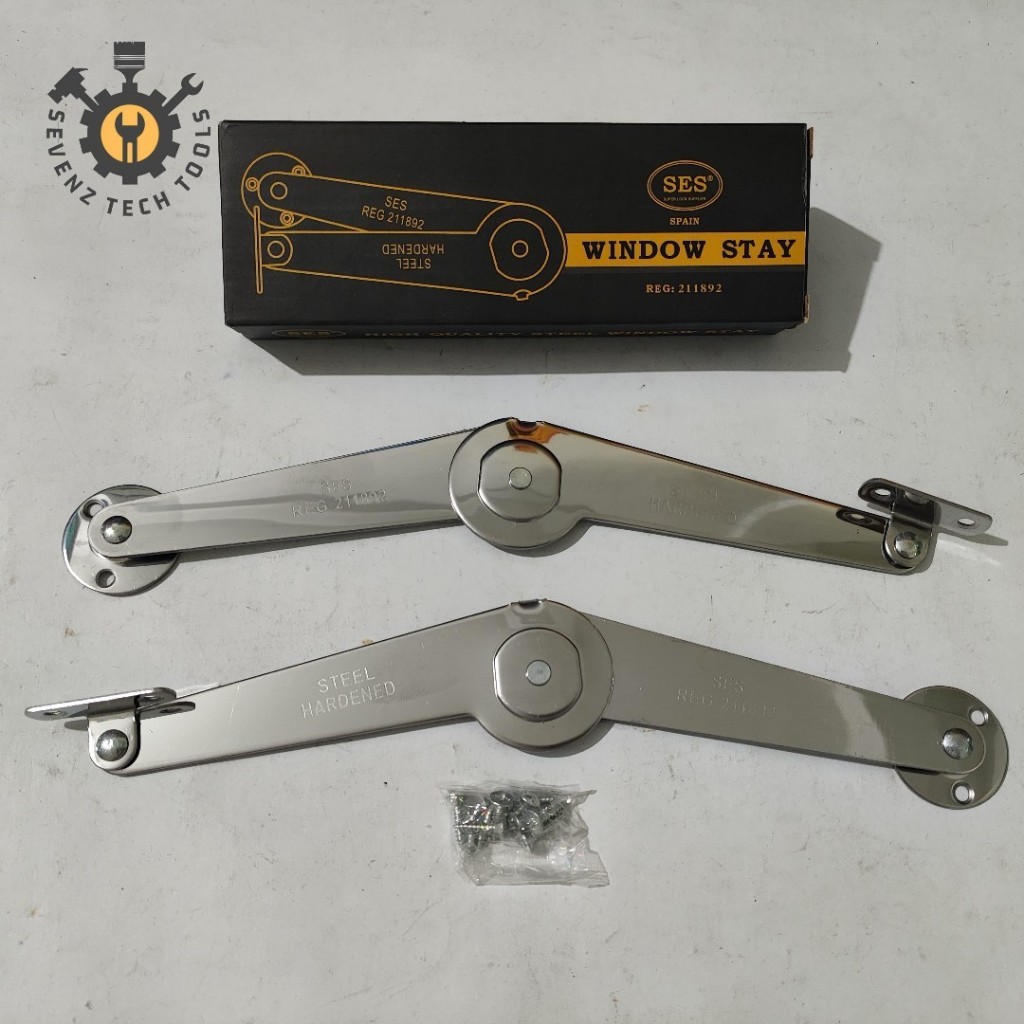 ENGSEL SALON SES 9" INCH STAINLESS STEEL / ENGSEL JENDELA/ENGSEL PENAHAN JENDELA SES PREMIUM