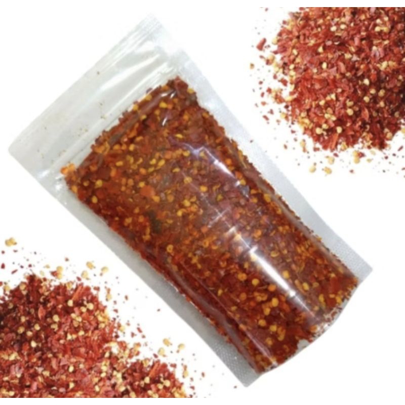 

Cabe Bubuk *Flakes* kemasan 100gr 250gr 500gr 1kg