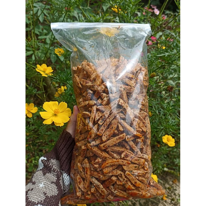 

BUY 1 GET 1 FREE Basreng pedas daun jeruk 1 kg + 1 kg