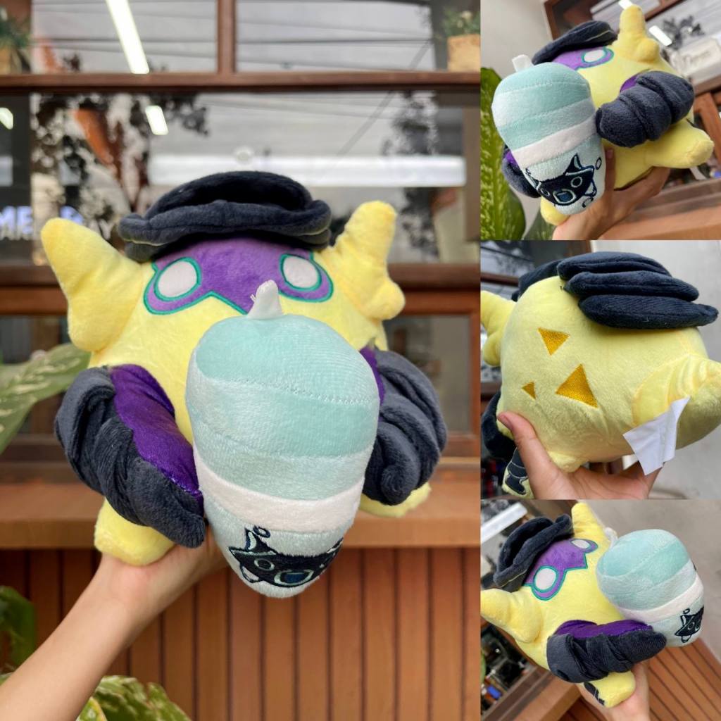 Boneka Wingman Valorant Plush Doll Gekko Pet Toys Kawaii Game Gaming