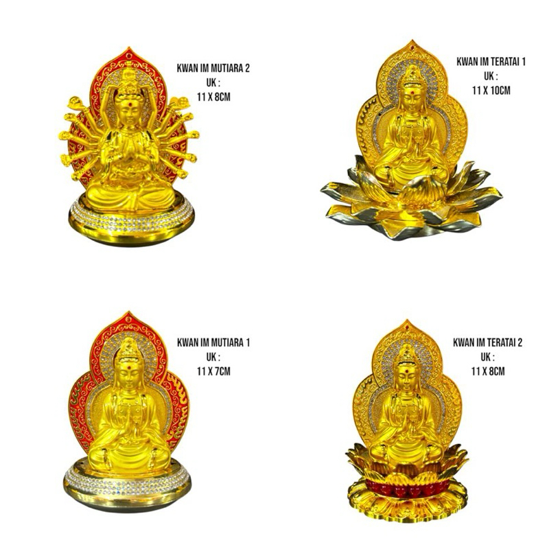 Pajangan dashboard pewangi parfum mobil kwan im / pajangan Patung Dewi Kwan Im Dewi Guan Yin