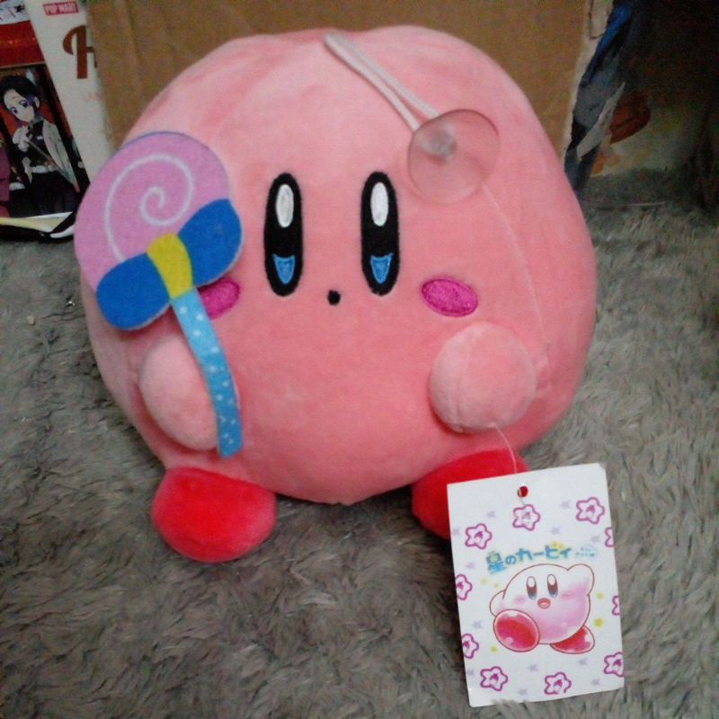 Gantungan Kunci Boneka Kirby / Ganci/ Keychain Plush Kirby / Handuk Kecil Kirby