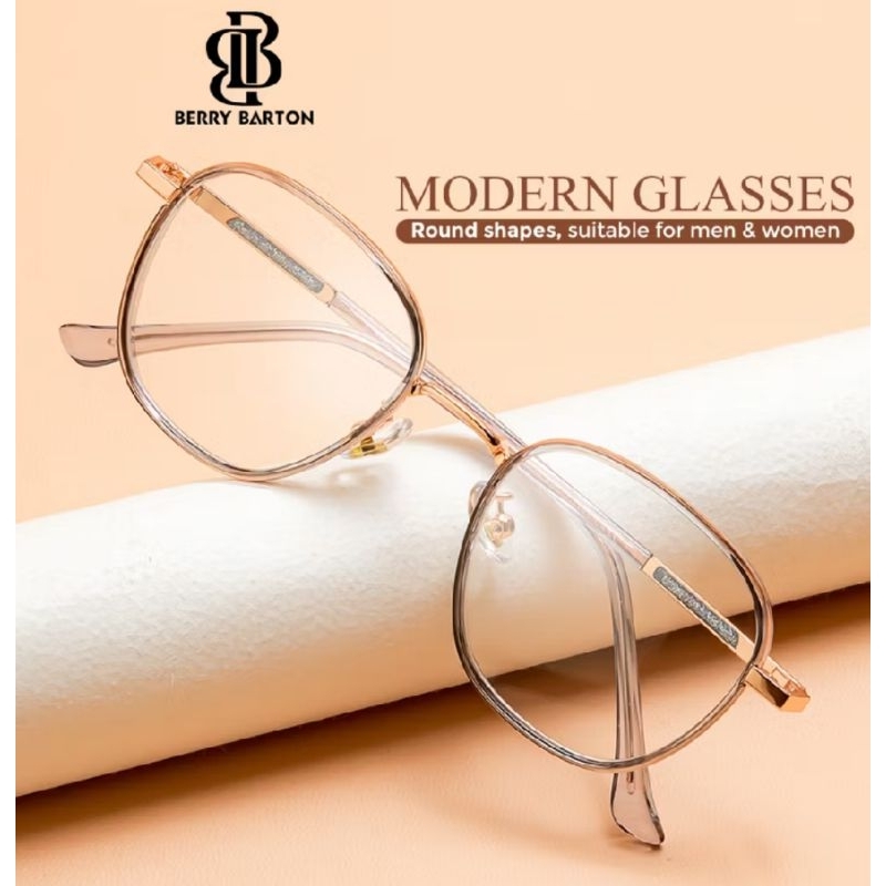 kacamata kotak antiradiasi photochromic blueray kacamata minus pria wanita